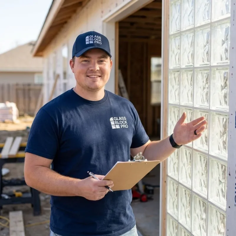 Custom Glass Block Installation in Pittsburgh & Nearby