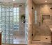 How Do Glass Block Shower Walls Compare to Tile in a Bathroom?